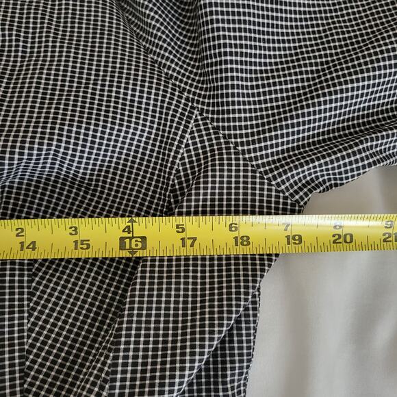Lane Bryant Long Sleeve Fitted Blouse Black and White New with Tags Size 14 - Picture 9 of 9